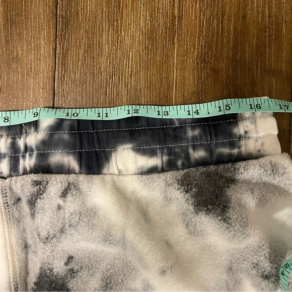 Feat Comfy Blanketblend White Gray Tie dye Tapered Jogger Sweatpants XL - Picture 6 of 7